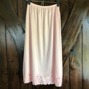 Pink Vanity Fair half slip